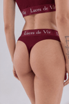 Bordo String Külot