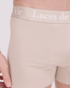 Erkek 3’lü Boxer Seti (Bordo – Bej – Lacivert) | Luces de Vír