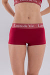 Kadın Boyshort Külot - Bordo