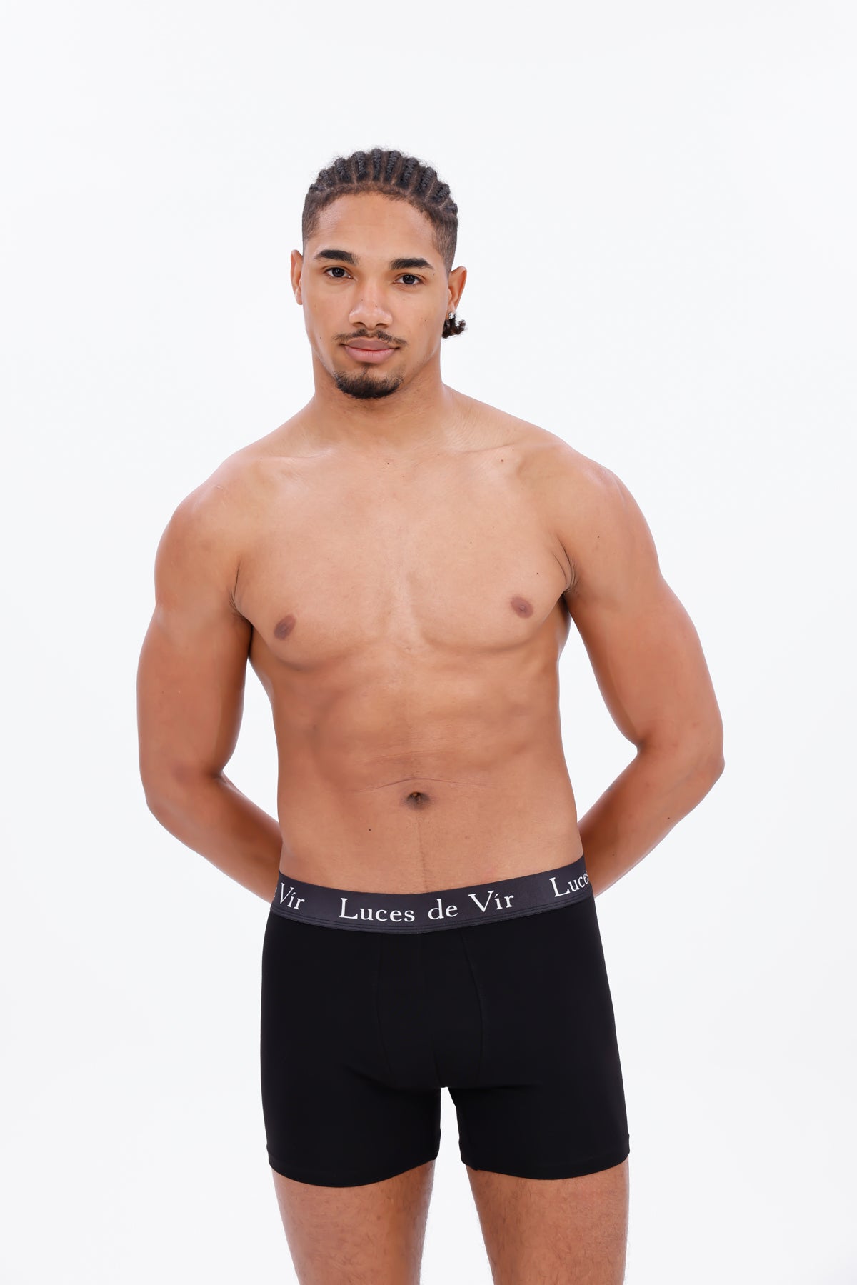 Erkek 3’lü Boxer Seti (Siyah – Petrol Mavisi – Kahverengi) | Luces de Vír