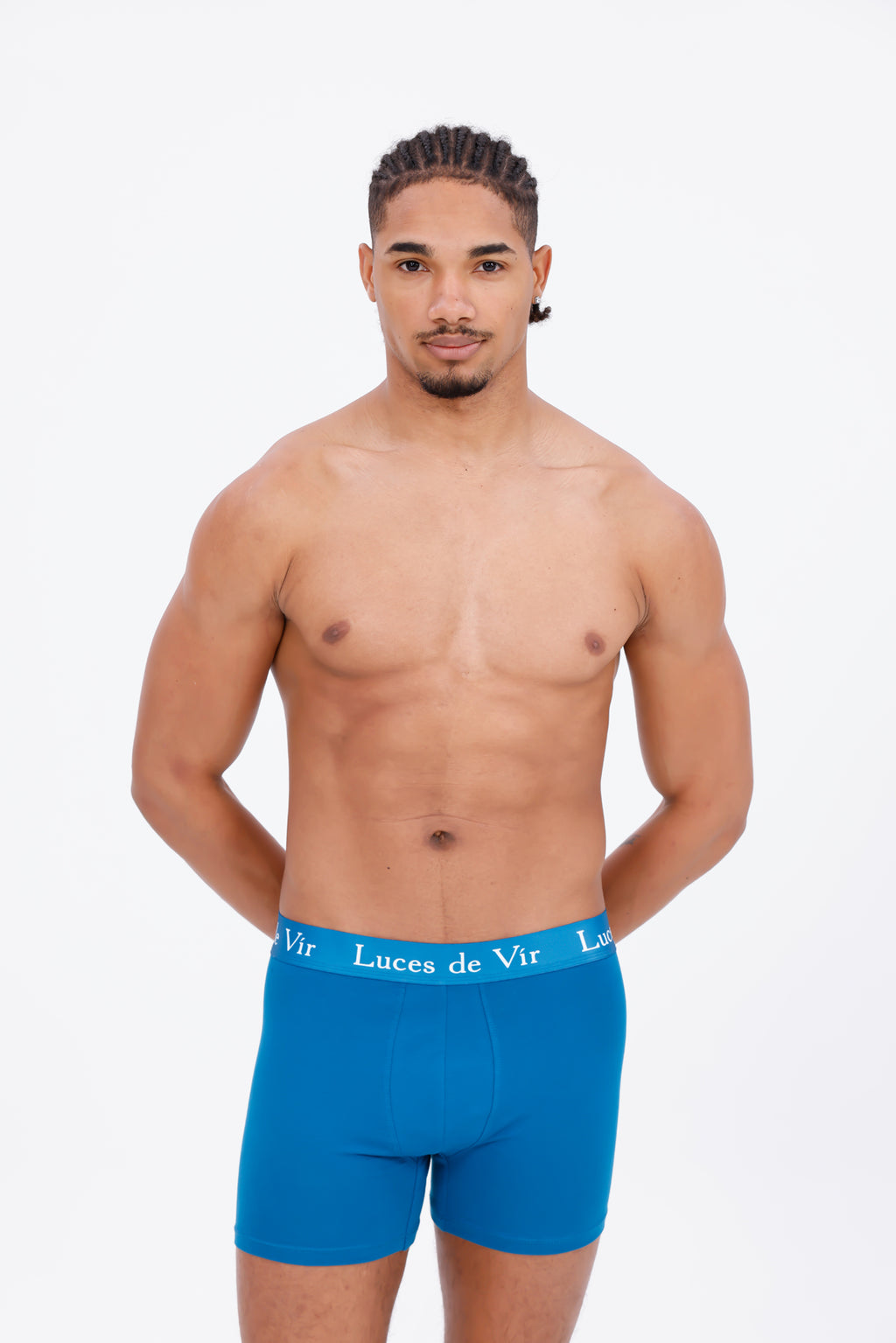 Erkek 3’lü Boxer Seti Petrol Mavisi | Luces de Vír