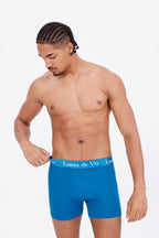 Erkek 3’lü Boxer Seti Petrol Mavisi | Luces de Vír