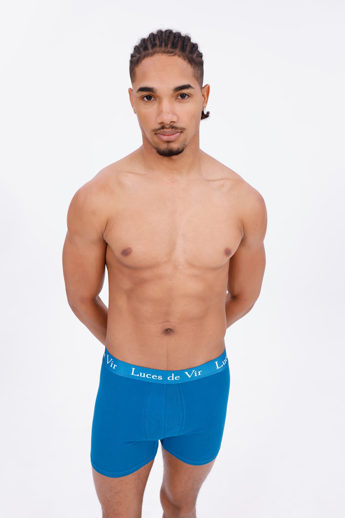 Erkek 3’lü Boxer Seti Petrol Mavisi | Luces de Vír