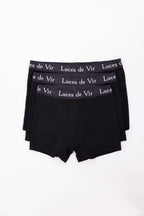 Erkek 3’lü Boxer Seti Siyah | Luces de Vír