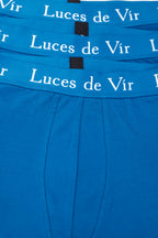 Erkek 3’lü Boxer Seti Petrol Mavisi | Luces de Vír