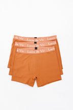 Erkek 3’lü Boxer Seti Kahverengi | Luces de Vír