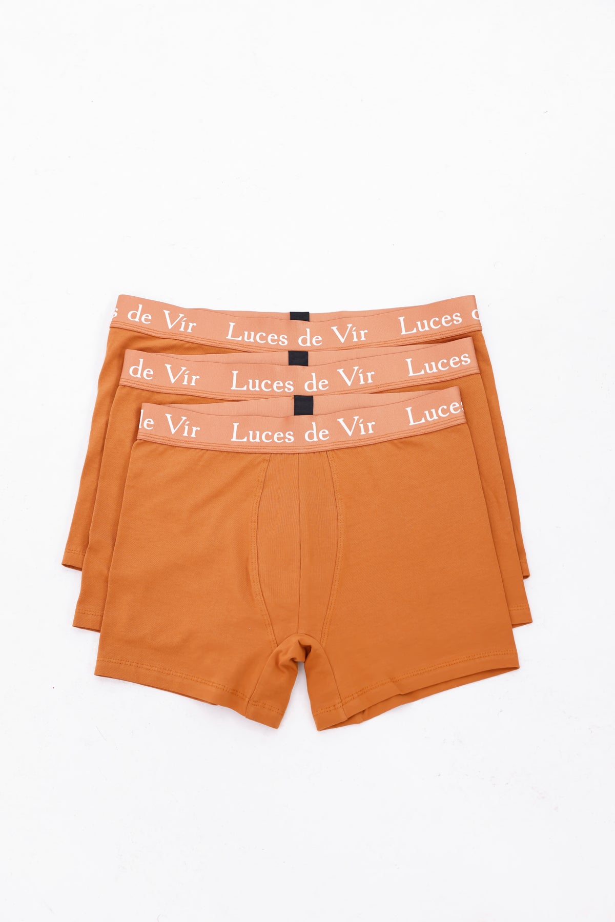 Erkek 3’lü Boxer Seti Kahverengi | Luces de Vír