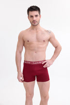 Erkek 3’lü Boxer Seti Bordo | Luces de Vír