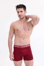 Erkek 3’lü Boxer Seti Bordo | Luces de Vír