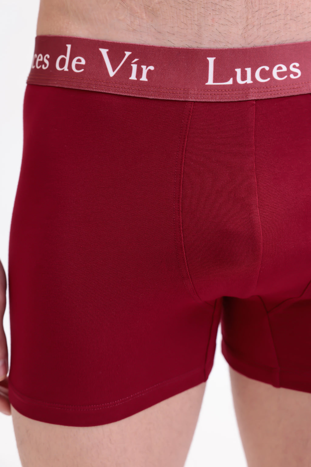 Erkek 3’lü Boxer Seti Bordo | Luces de Vír