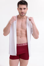 Erkek 3’lü Boxer Seti Bordo | Luces de Vír