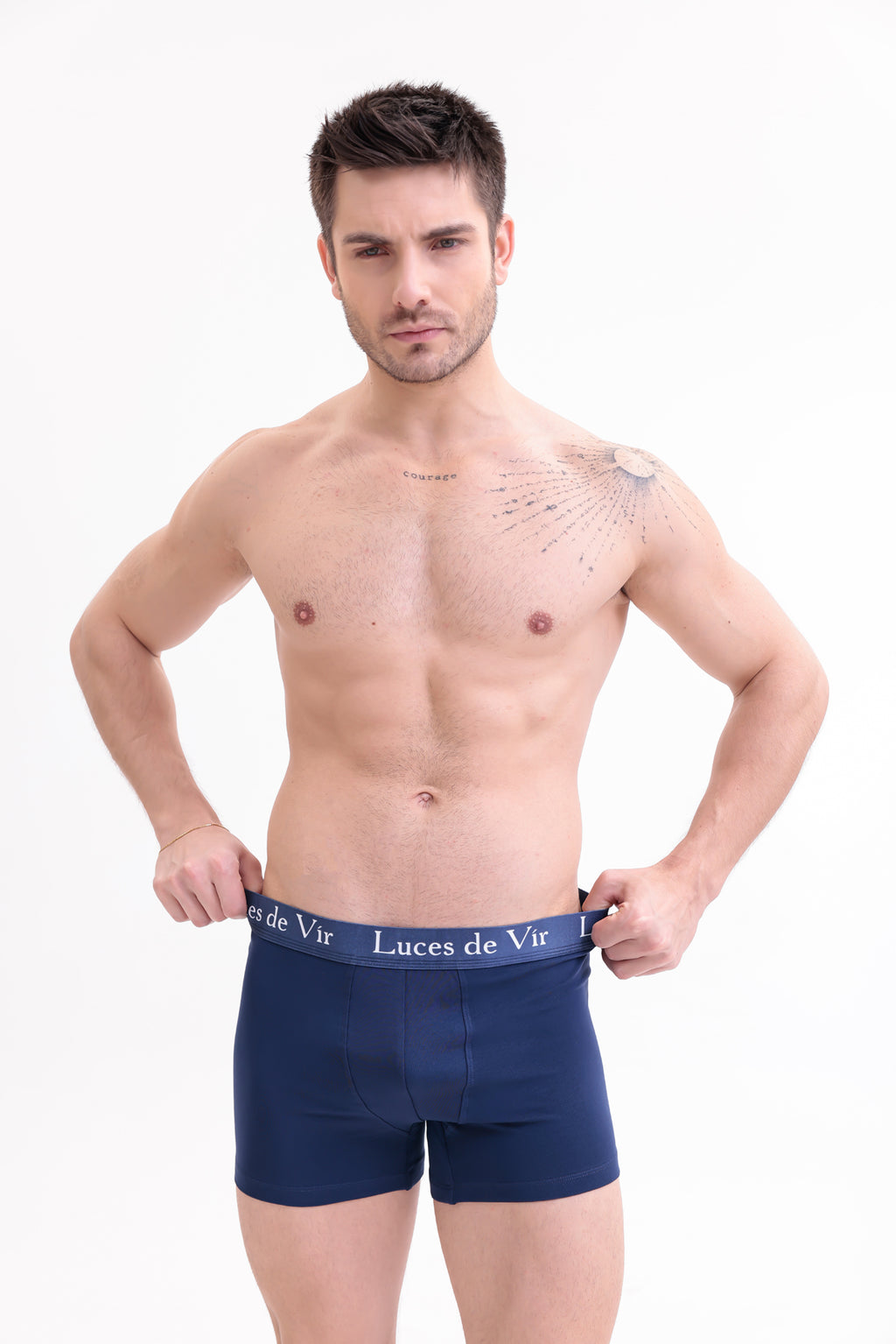 Erkek 3’lü Boxer Seti Lacivert | Luces de Vír