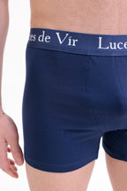 Erkek 3’lü Boxer Seti Lacivert | Luces de Vír