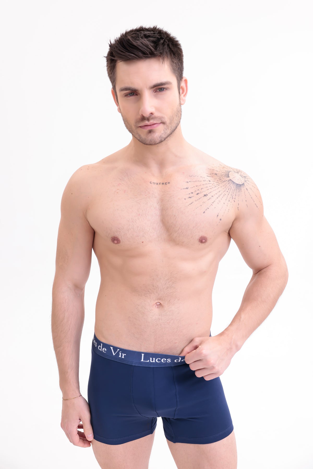 Erkek 3’lü Boxer Seti Lacivert | Luces de Vír