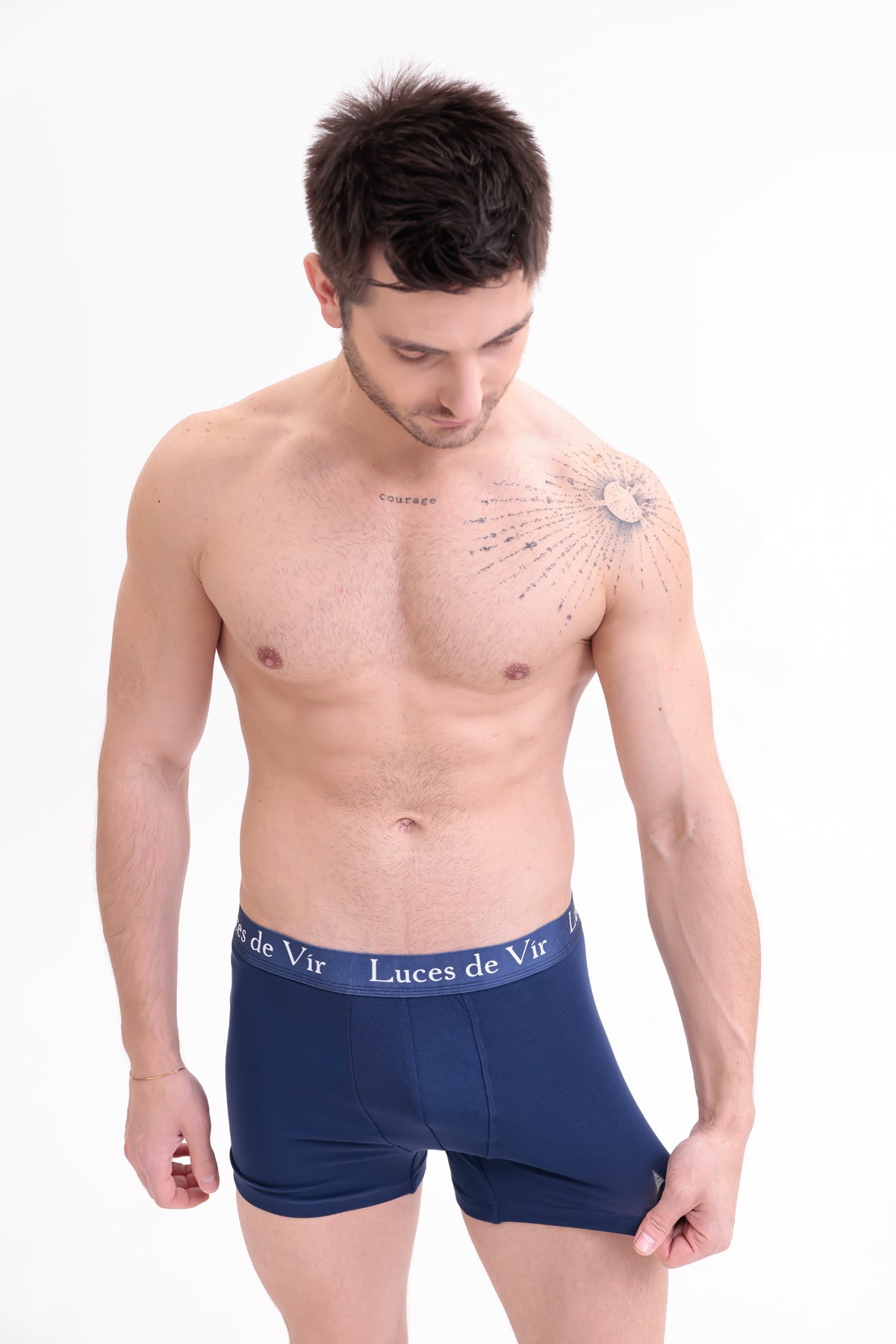 Erkek Boxer Lacivert | Luces de Vír