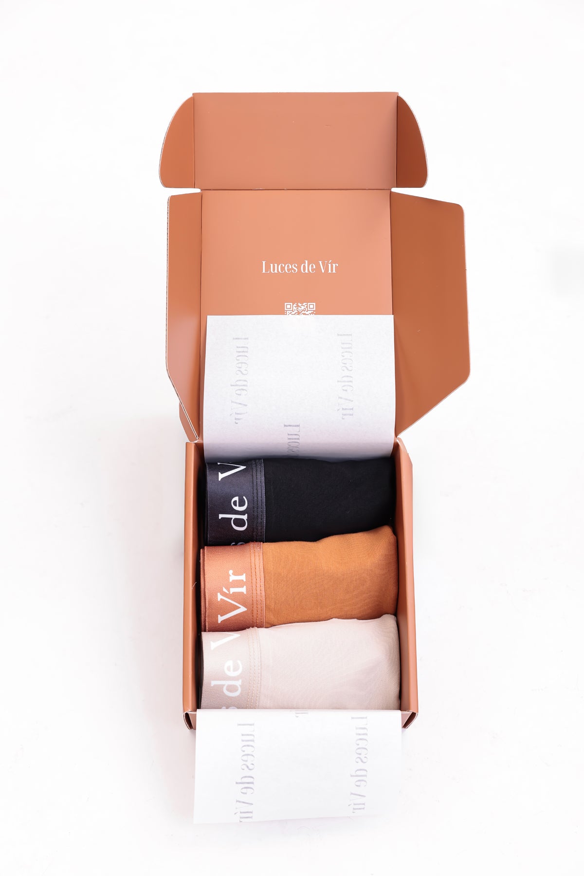 Erkek 3’lü Boxer Seti (Siyah-Kahverengi-Bej) | Luces de Vír