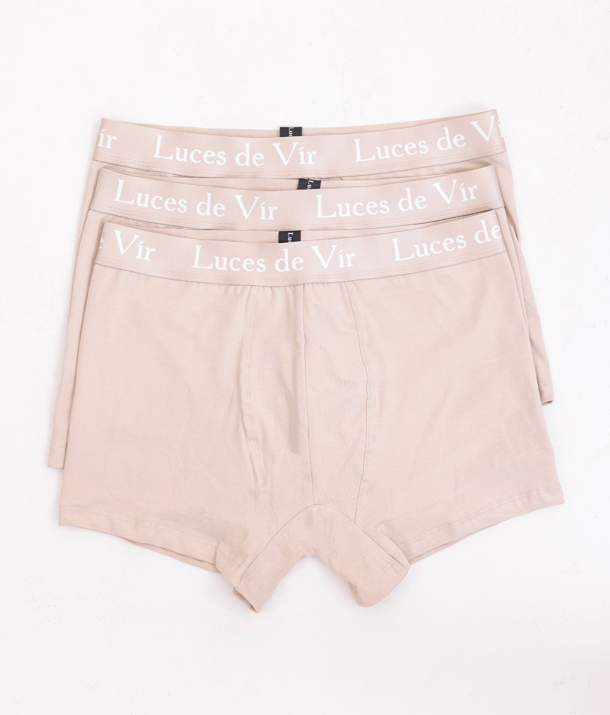 Erkek 3’lü Boxer Seti Bej | Luces de Vír