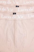 Erkek 3’lü Boxer Seti Bej | Luces de Vír