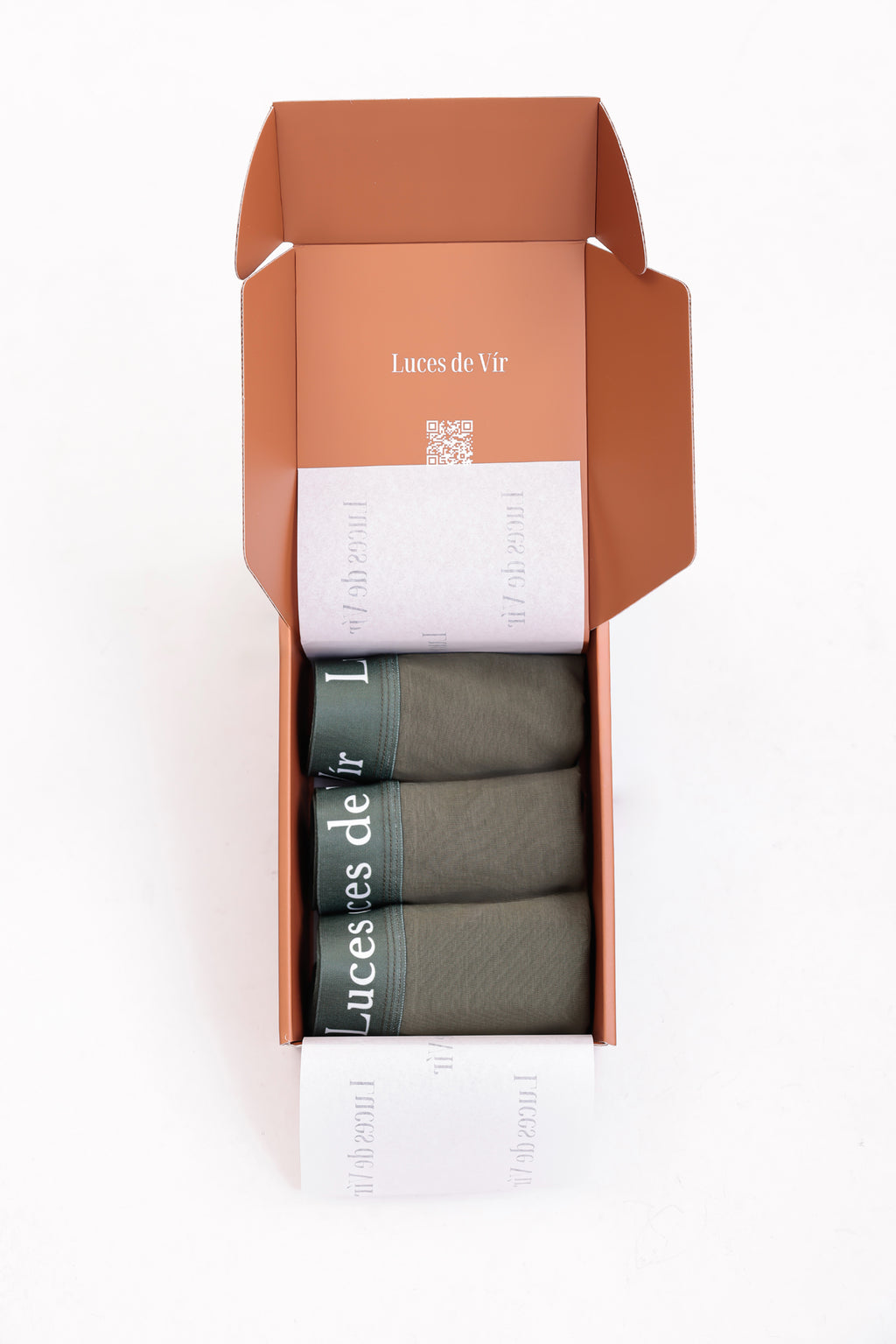 Erkek 3’lü Boxer Seti Haki | Luces de Vír