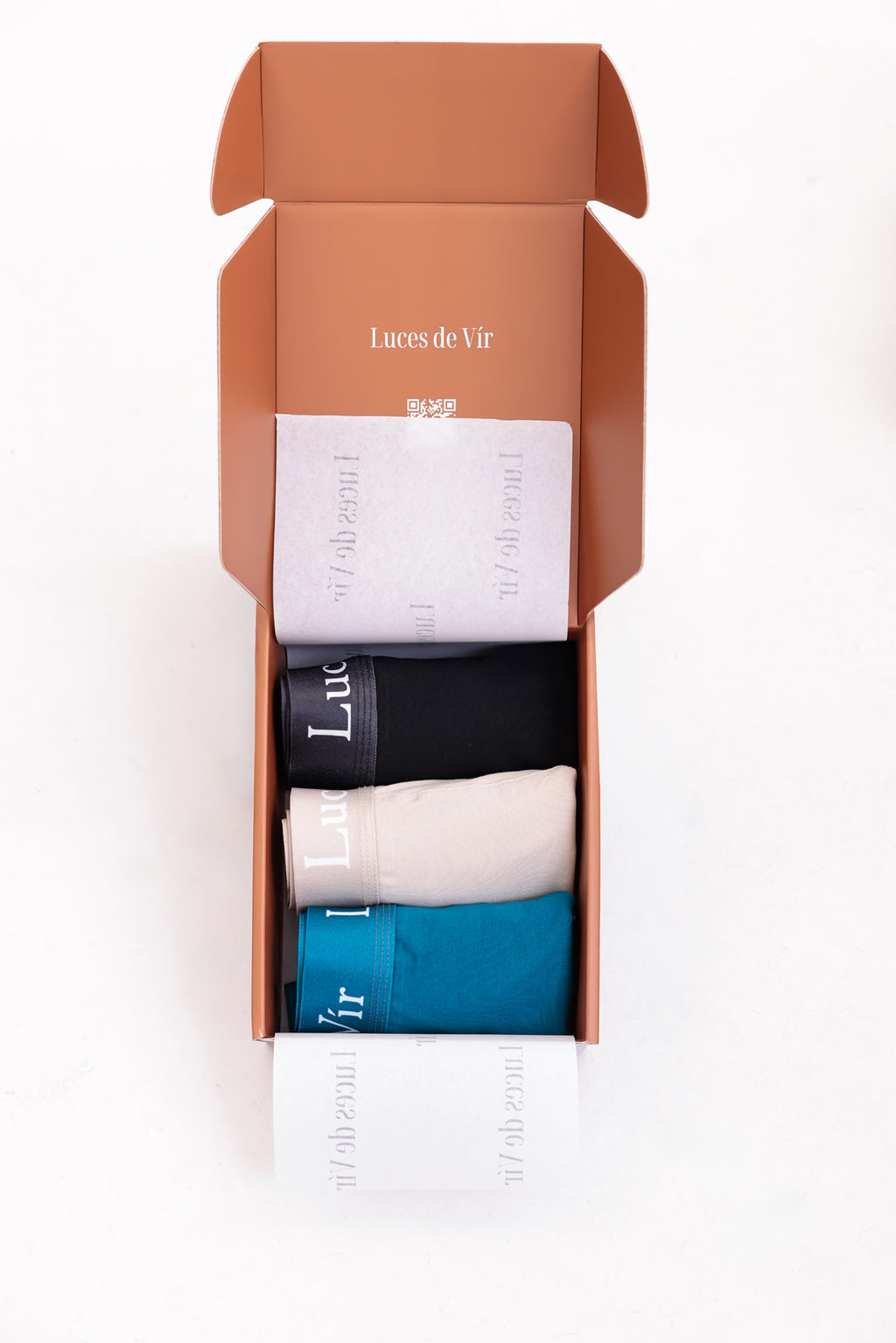 Erkek 3’lü Boxer Seti (Siyah-Bej-Petrol Mavisi) | Luces de Vír