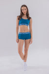 Petrol Mavisi Bralet&Boyshort Takım