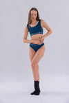 Petrol Mavisi Bralet&String Takım