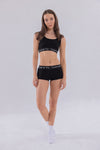 Siyah Bralet&Boyshort Takım