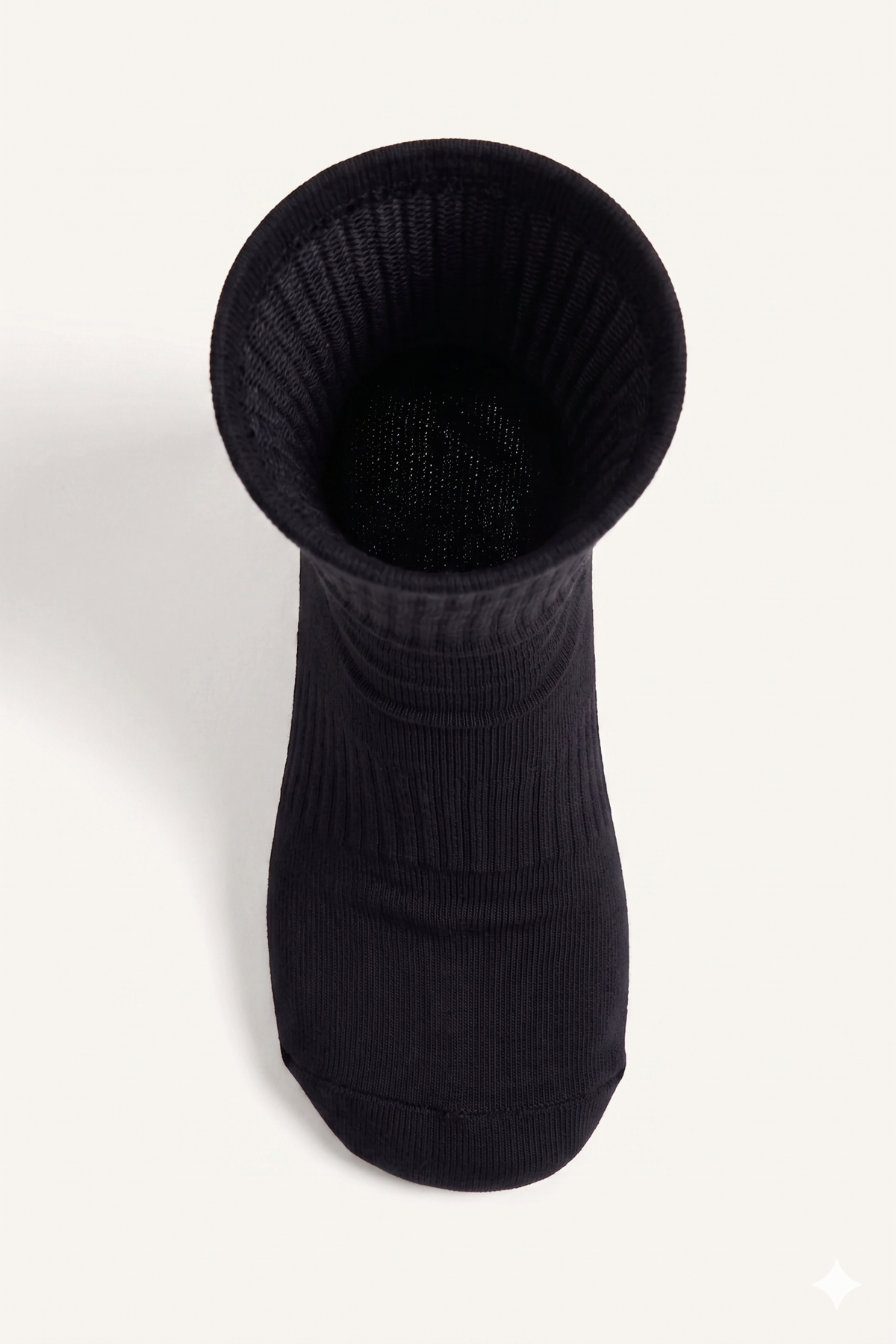 Siyah 3 Çift Unisex Erkek Çorap ve Kadın Spor Çorabı - Nefes Alabilir Çorap